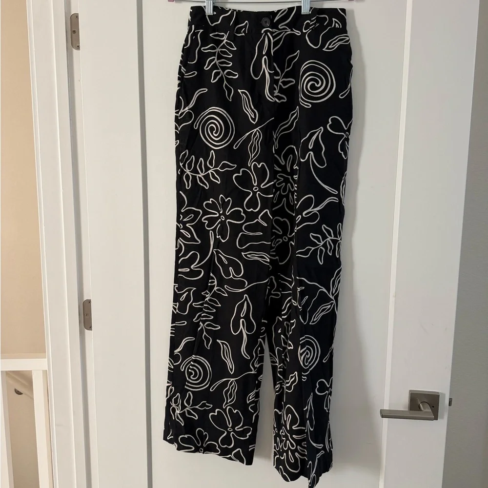 Mango linen trouser